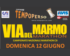 logo Via del Marmo Marathon
